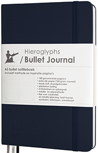 Nederlandstalige Bullet Journal met Methode donkerblauw
