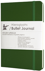 Bullet Journal kopen Bullet Journal beginnen, harde kaft, groen
