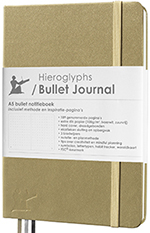 bullet journal goud notitieboek notebook gold