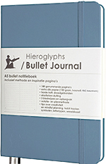 bulletjournals notitieboeken notebooks dotted blue